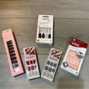 NIB various sets of artificial nails